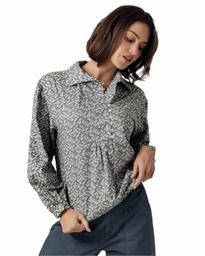 Sundays Elayne Long Sleeve Top - Gray