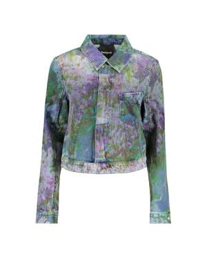 Desigual Cotton Jacket - Blue
