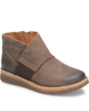 Born Wet Weather Distressed Booties - Brown