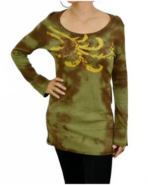 Matthew Idi Tie Dye Tunic - Green