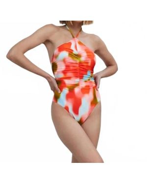 Solid & Striped Mina One Piece Swimsuit - Red