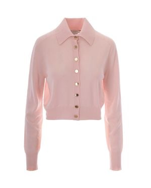 Sportmax Lirica Wool Cardigan - Pink