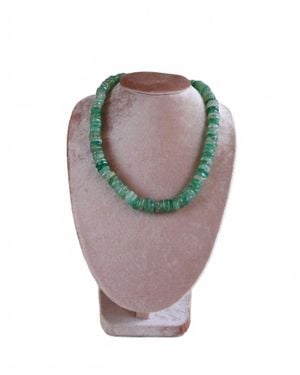 Market & King Quartz Gemstone Necklace - Gray