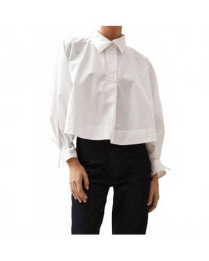 Alohas Adara Boxy Shirt - White
