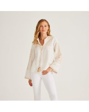Calypso St. Barth Cassandra Top - White