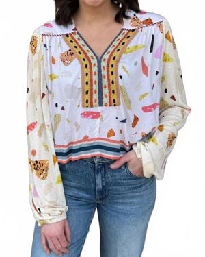Conditions Apply Carianna Top - Blue