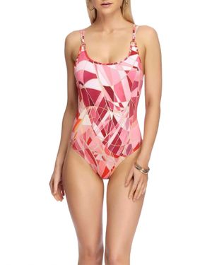 Jets by Jessika Allen Adagio One-Piece Bikini - Pink