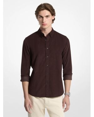 Michael Kors Cotton Corduroy Shirt - Brown