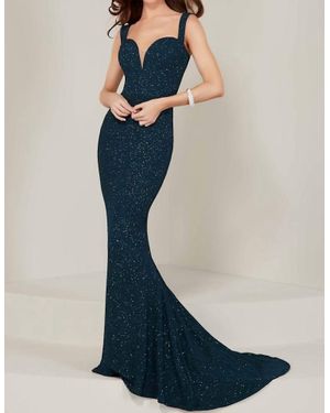 Tiffany Designs Slim Dress - Blue