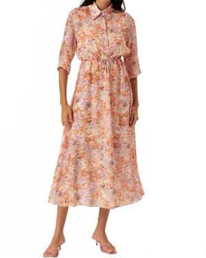 Exquise Maliyah Midi Dress - Pink