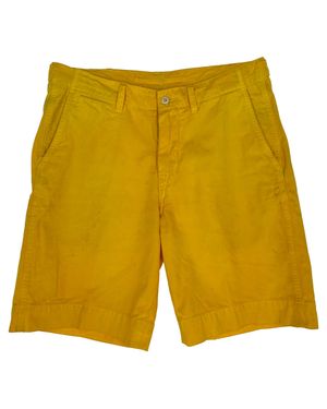Ralph Lauren Polo By Embroidered Shorts - Yellow