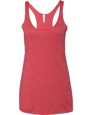Next Level Triblend Racerback Tank - Red