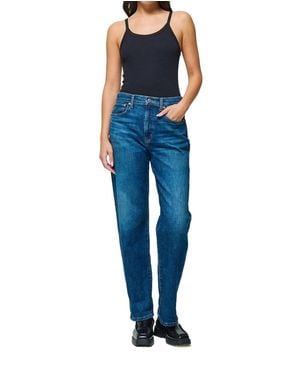eTica Tyler Vintage Straight Leg Jeans - Blue