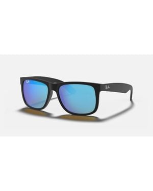 Ray-Ban Justin Color Mix Medium Non Polarized Sunglasses Rb4165 622/55 - Black
