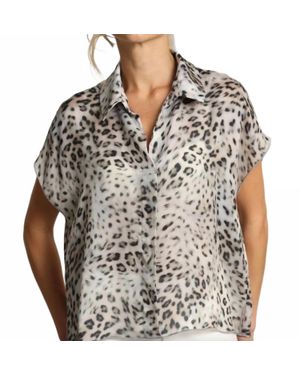 Lola & Sophie Relaxed Boxy Top - Brown