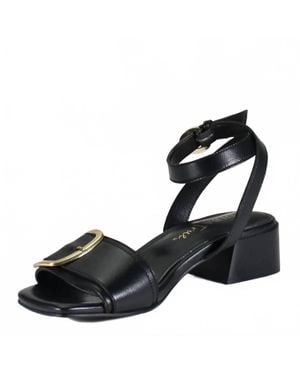 Diba True Kea Lah Leather Sandal - Black