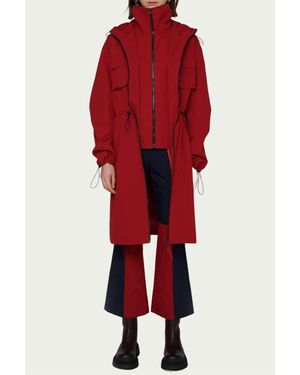 Amy Lynn Edith Hooded Layered Shell Parka