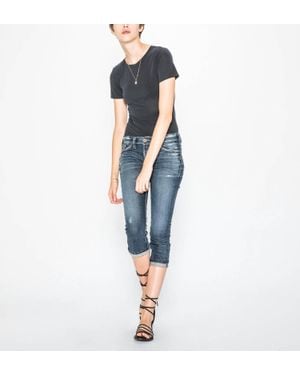 Silver Jeans Co. Elyse Capri - Blue