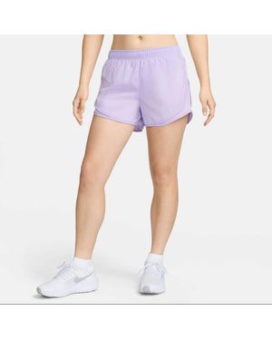 Nike Tempo Shorts Dri-Fit Brief-Lined Drawstring Waist Srt612 - Pink