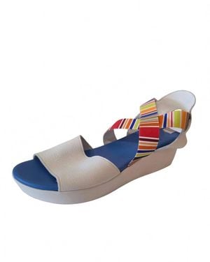 Arche Socana Wedge Sandal - Blue