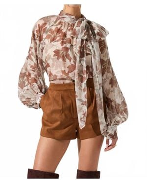 Astr Cinthia Top - Brown