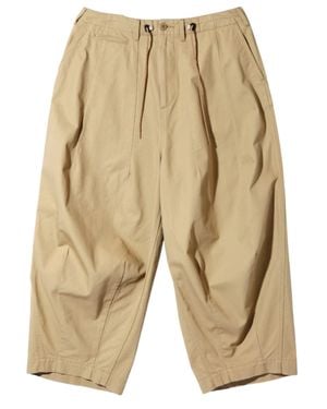 Needles Military Drawstring Knee-Length Shorts - Natural