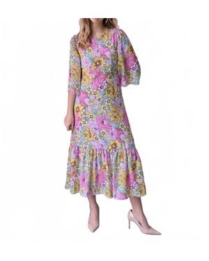 PERO New York Adrianna Dress - Purple