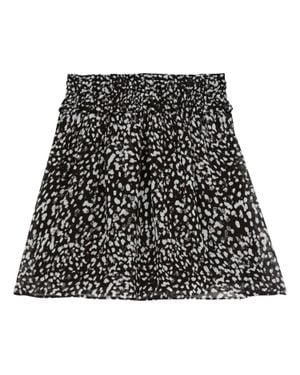 The Kooples Smocked Skirt - Black
