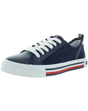 Tommy Hilfiger Hopper 2 Athleisure Slip On Fashion Sneakers - Blue