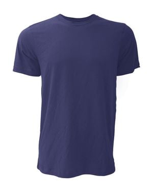 Bella Canvas Canvas Jersey Crew Neck Short Sleeve T-Shirt - Blue