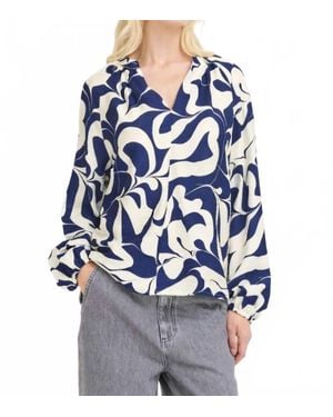 B.Young Byikaia Blouse - Blue