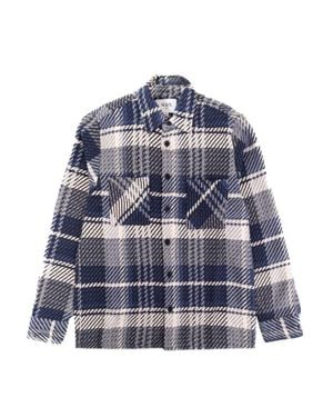Wax London And Ecru Check-Functional Layering Top - Blue
