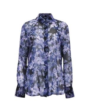 Altuzarra Chika Printed Blouse - Blue