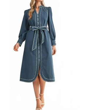 ..,merci The Nova Dress - Blue