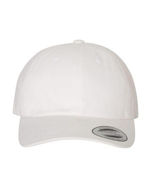 Classics Peached Twill Dad's Cap - White