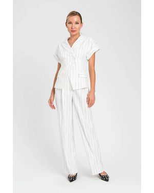 Twinset Marais Tailored Pant - White