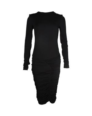 Ba&sh Ruched Bodycon Dress - Black
