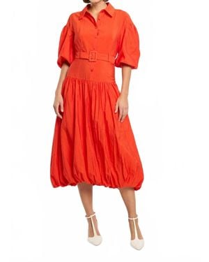Cinq À Sept Dahlia Dress - Red