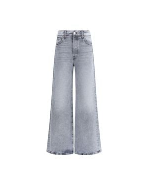 Mother Mother Cotton Jeans - Gray