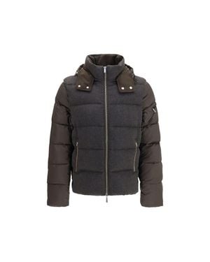 Moorer Goose Down Full-Length Jacket - Black
