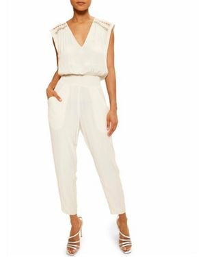 Ramy Brook Bristol Sleeveless Jumpsuit - Natural