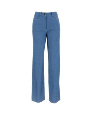 Irie Minimalist Clear Dress With Smooth Texture - Blue