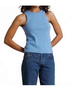 PERFECTWHITETEE Daphne Tank Top - Blue