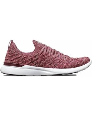 Athletic Propulsion Labs Techloom Wave Athletic Sneakers - Purple