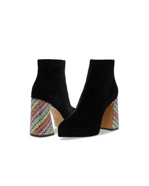 Betsey Johnson Raylan Rayl01S5 Boots Ankle Bootie Lion54 - Black