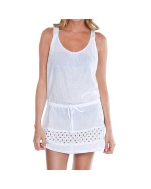 Dotti Summer Love Drop Waist Tank Dress - Blue