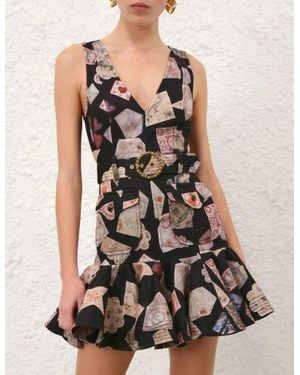 Zimmermann Memento Utility Dress - Black