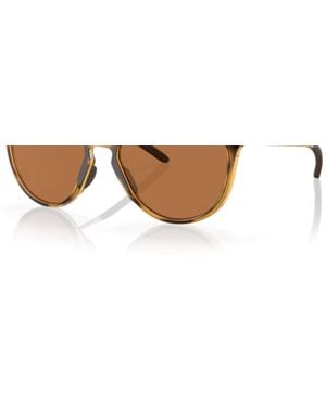 Oakley Sielo Round Frame Sunglasses - Black