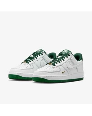 Nike Air Force 1 '07 Mini Jewel Ib6543-102 Leather Shoes Rhs8945 - Green