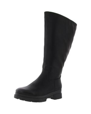 Naturalizer Orchidxwc Extra Wide Calf Manmade Mid-Calf Boots - Black